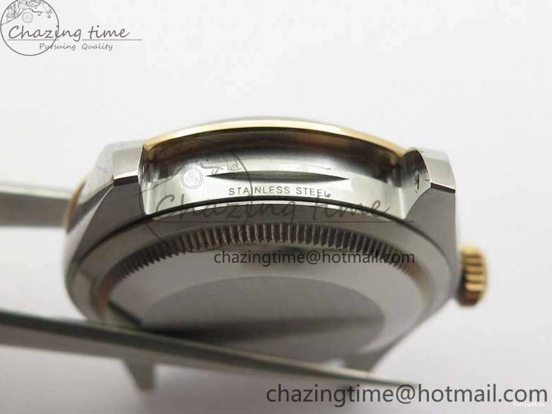 126281 Bracelet BP Gray DateJust Oyster 1:1 Best on Edition Maker RG SS 36 Roman Dial 0417